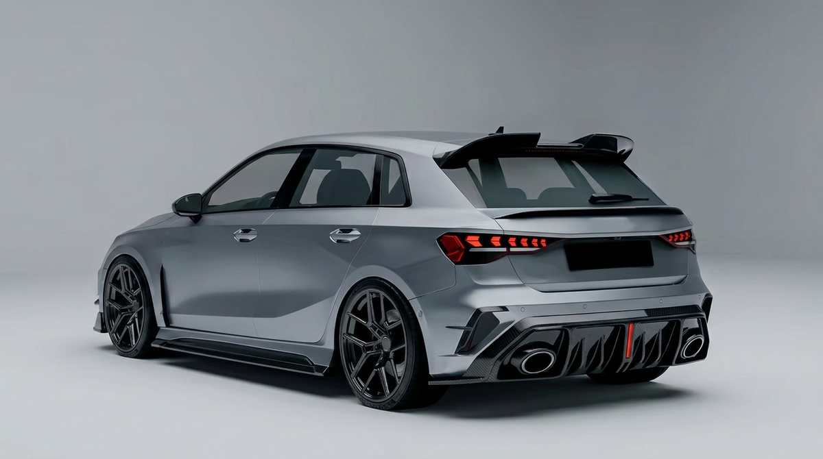 Kit carrosserie complet en carbone Audi RSQ8 4M