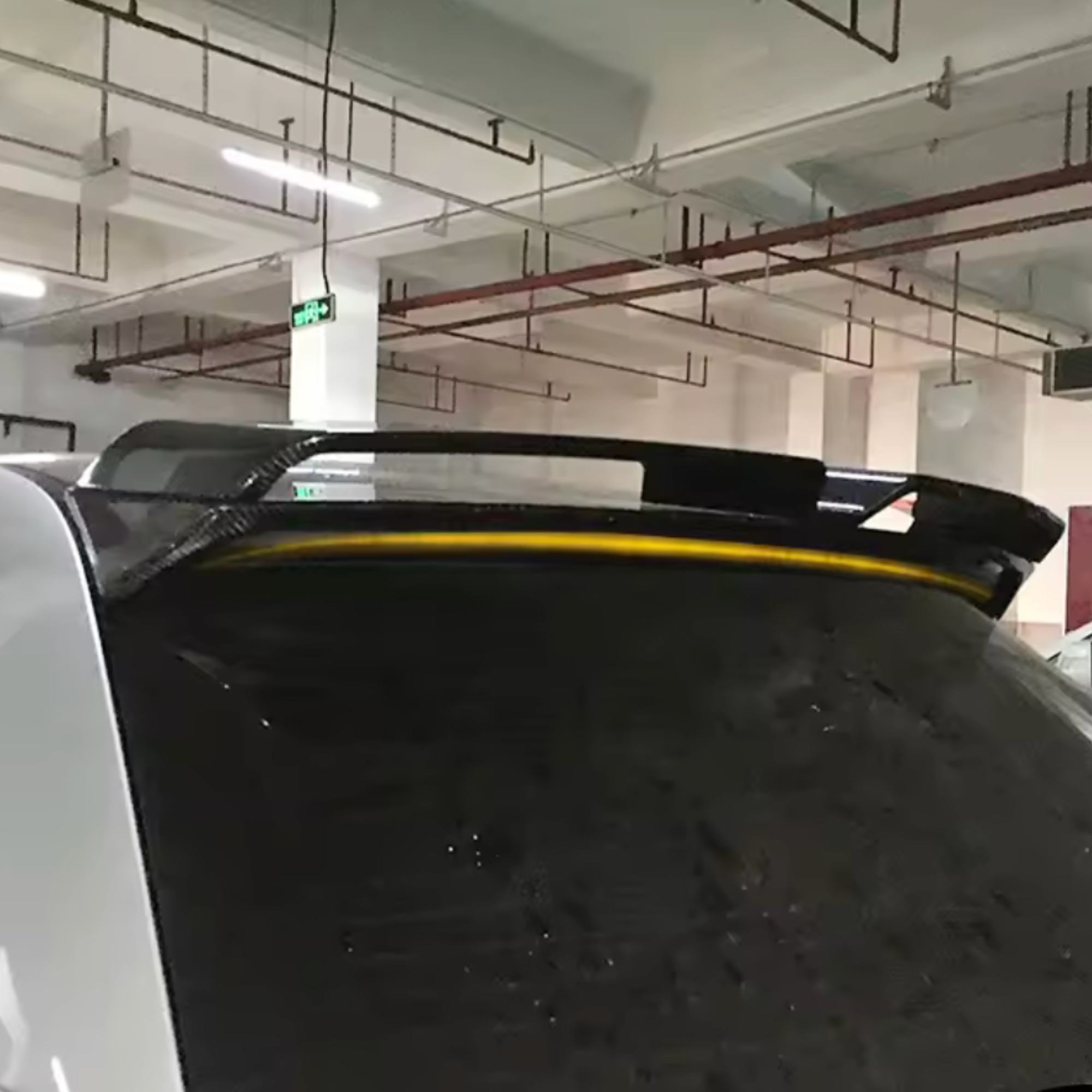 Audi A1 8X Carbon Fibre Rear Wing/Spoiler image 3