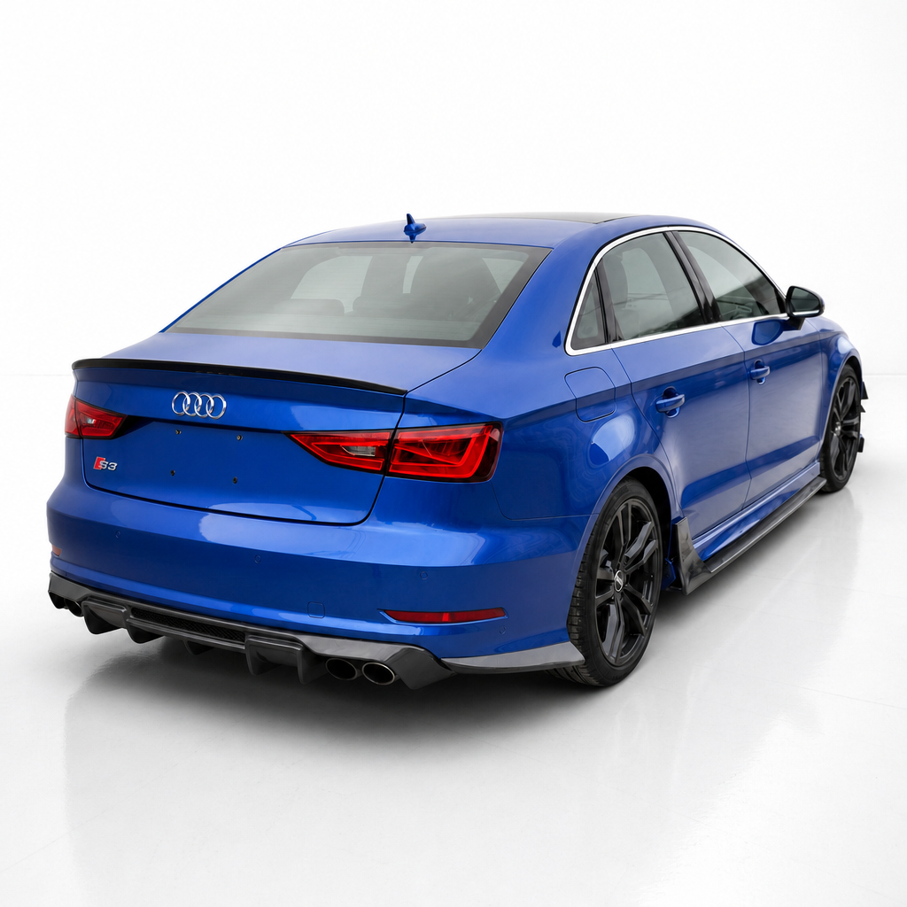 Audi A3 S-Line & S3 8V Kohlefaser-Heckdiffusor V3