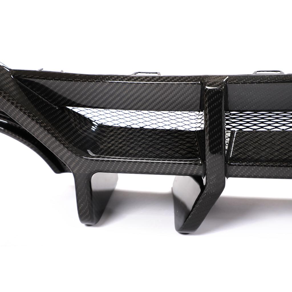 Audi RS6/RS7 C8 Carbon Fiber Rear Bumper Diffuser Lip V2
