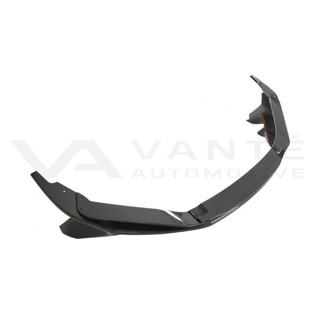 Audi R8 4S FL Carbon Fiber Front Splitter Lip V2