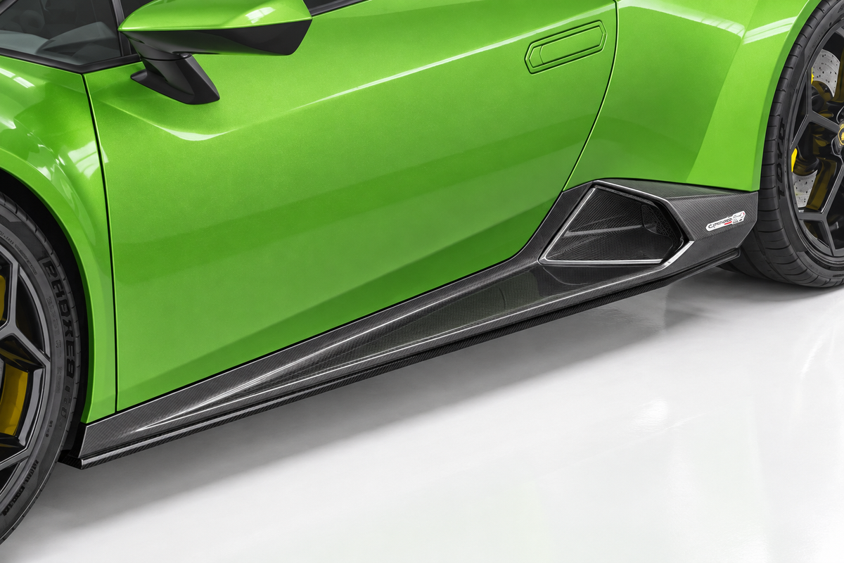 Lamborghini Huracan EVO RWD Carbon Fibre Side Skirts
