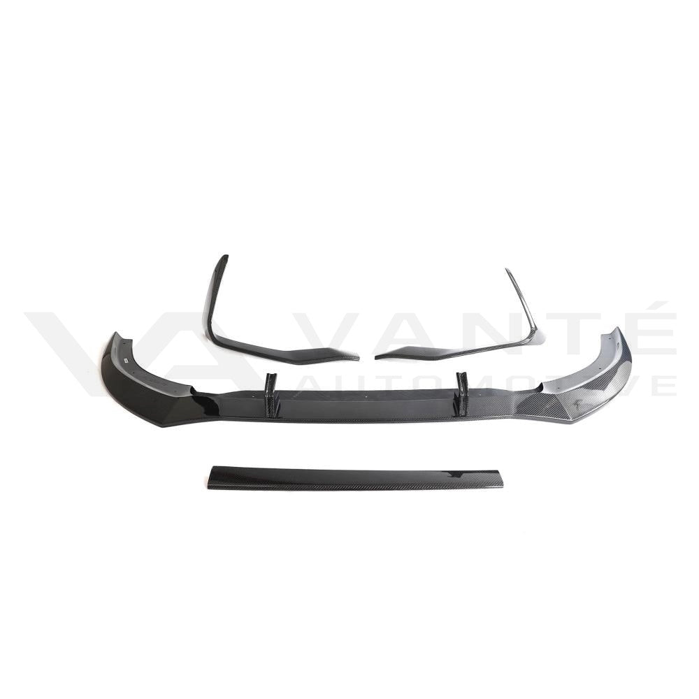 Audi RSQ8 4M Carbon Fibre Front Lip Splitter