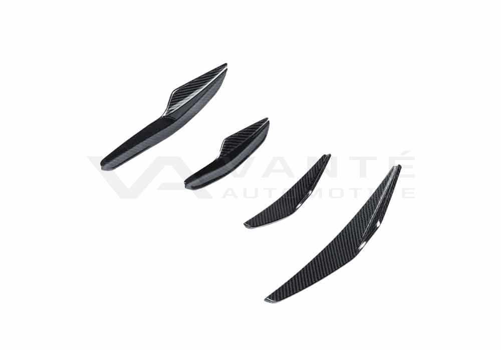 Lamborghini Huracan Evo Carbon Fibre Front Bumper Canards – image 6