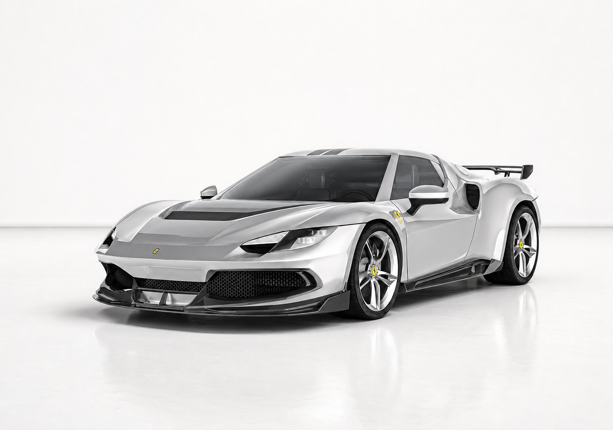 Ferrari 296 GTB/GTS Carbon Fibre Aero Kit
