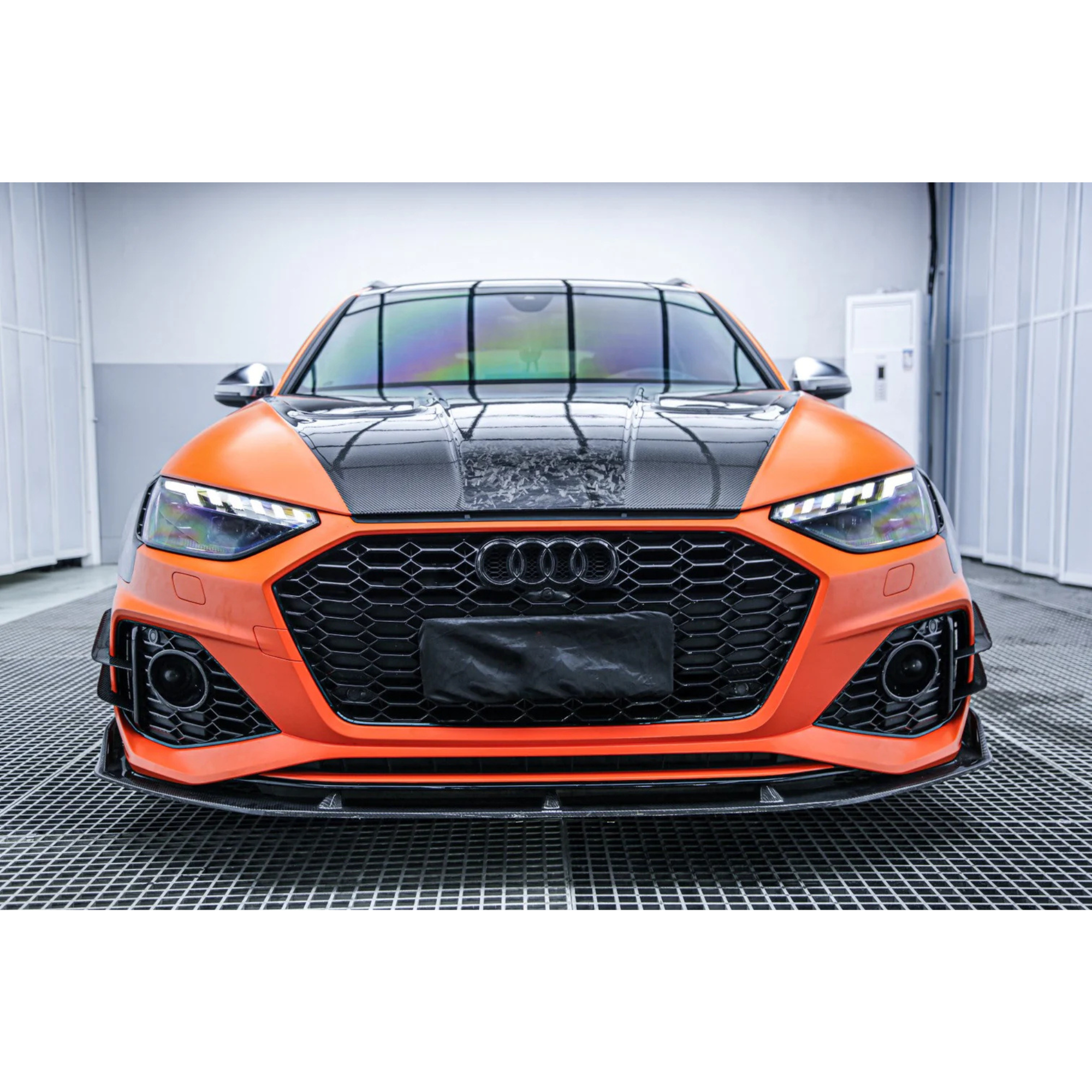 Audi RS5 B9.5 Carbon Fibre Front Canards image 5