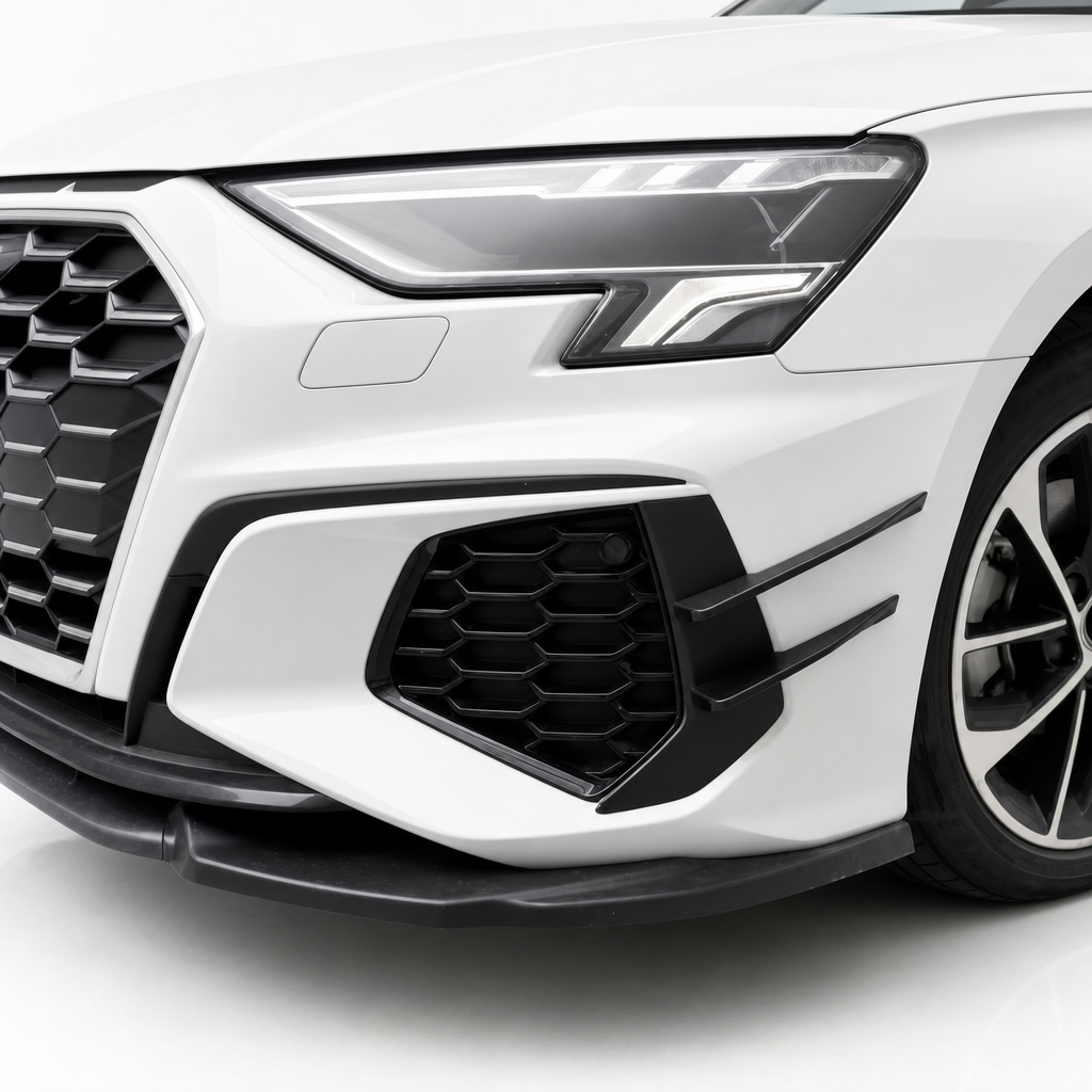 Audi A3 S-Line/S3 8Y Front Bumper Canards/Winglets