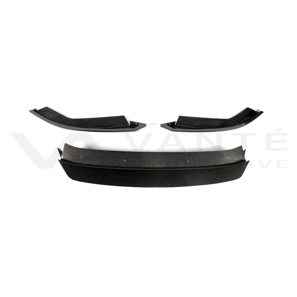 Becquet avant en fibre de carbone pour Audi RS3 8Y.5