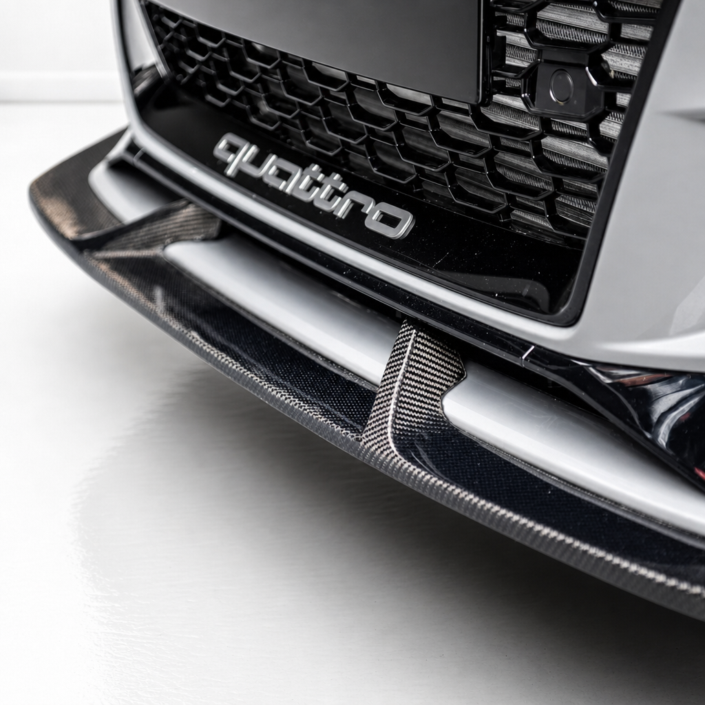 Audi RS3 8V.5 Carbon Fiber Front Bumper Splitter Lip V1