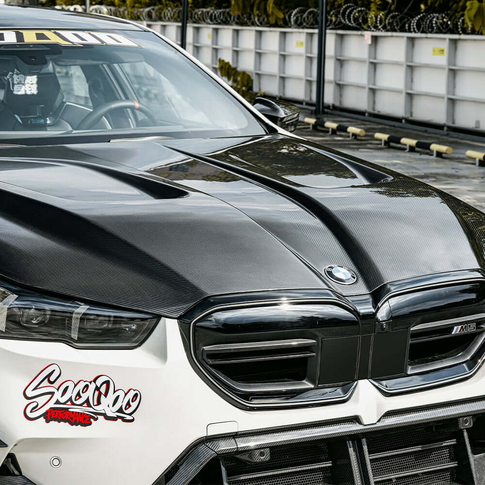 BMW M5 G90 Prepreg Carbon Fibre Vented Bonnet SOOQOO