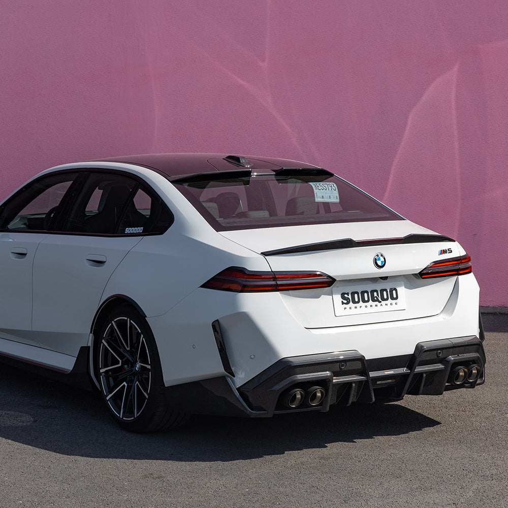 BMW M5 G90 Prepreg Carbon Fibre Rear Spoiler SOOQOO