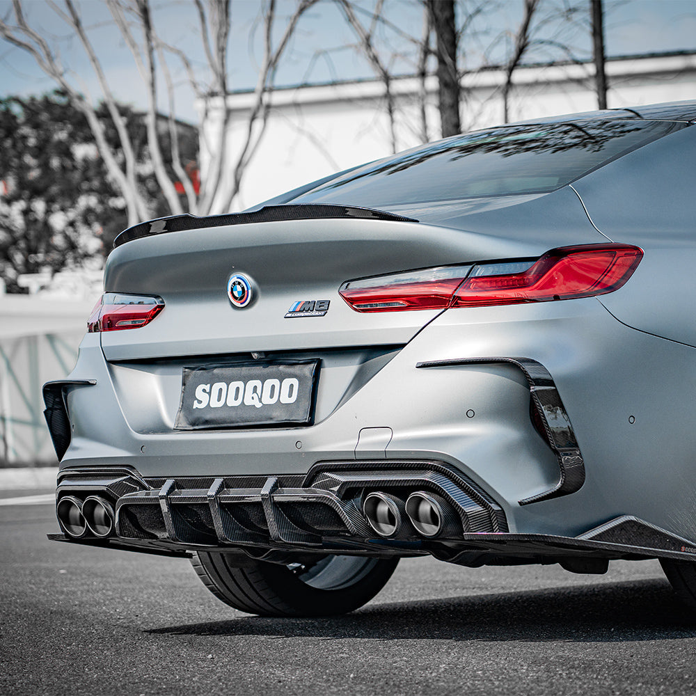 BMW M8 F93 Prepreg Carbon Fibre Rear Diffuser SOOQOO