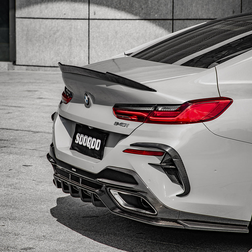 BMW 8 Series G16 Prepreg Carbon Fibre Rear Diffuser SOOQOO