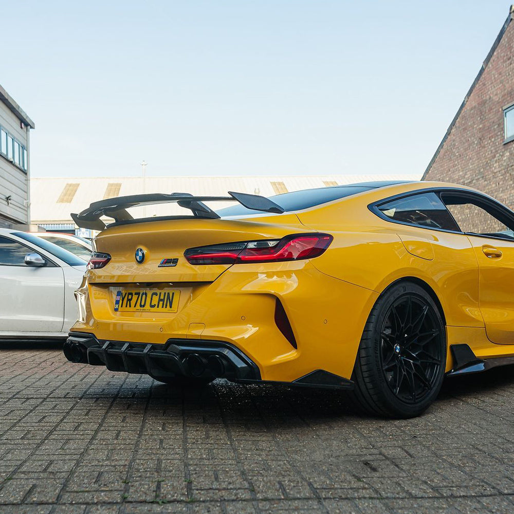BMW M8 F91 F92 Prepreg Carbon Fibre Rear Diffuser SOOQOO
