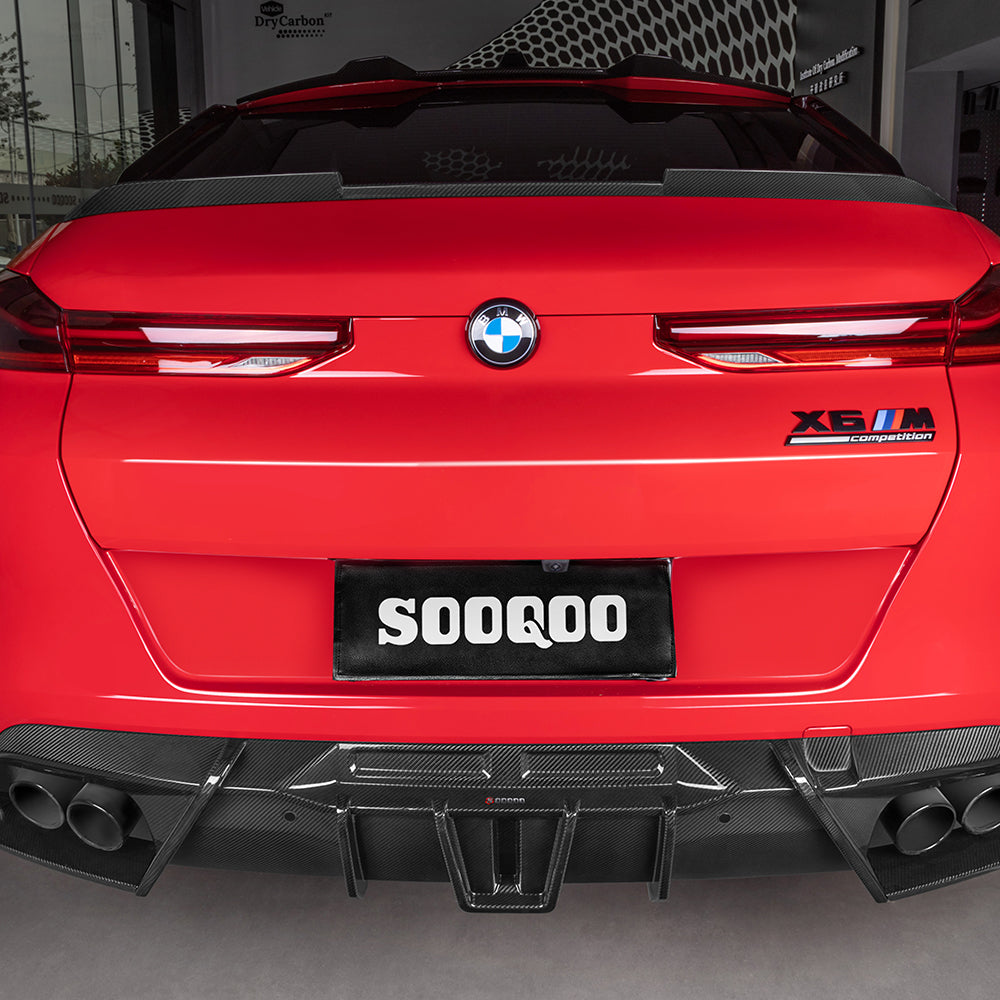 BMW X6M F96 Prepreg Carbon Fibre Rear Diffuser SOOQOO