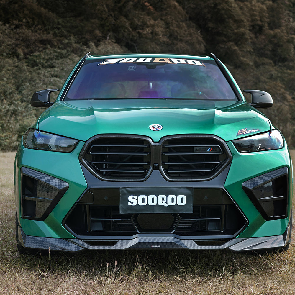 BMW X5M F95 LCI Prepreg Carbon Fibre Front Lip SOOQOO