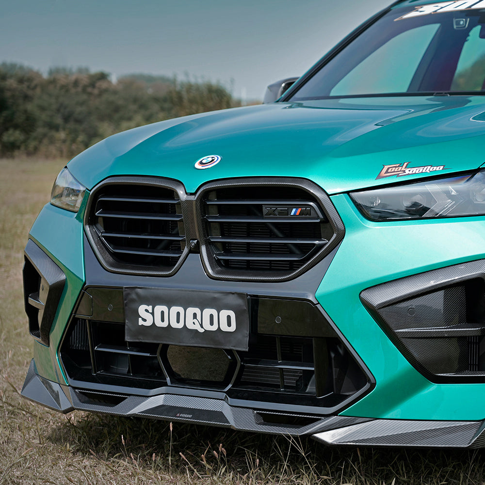 BMW X5M F95 LCI Prepreg Carbon Fibre Front Lip SOOQOO