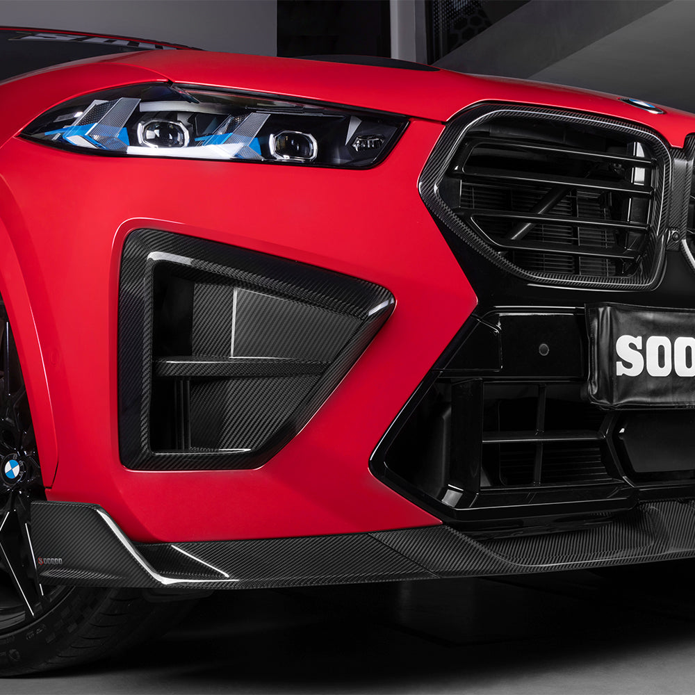 BMW X6M F96 LCI Prepreg Carbon Fibre Front Lip SOOQOO