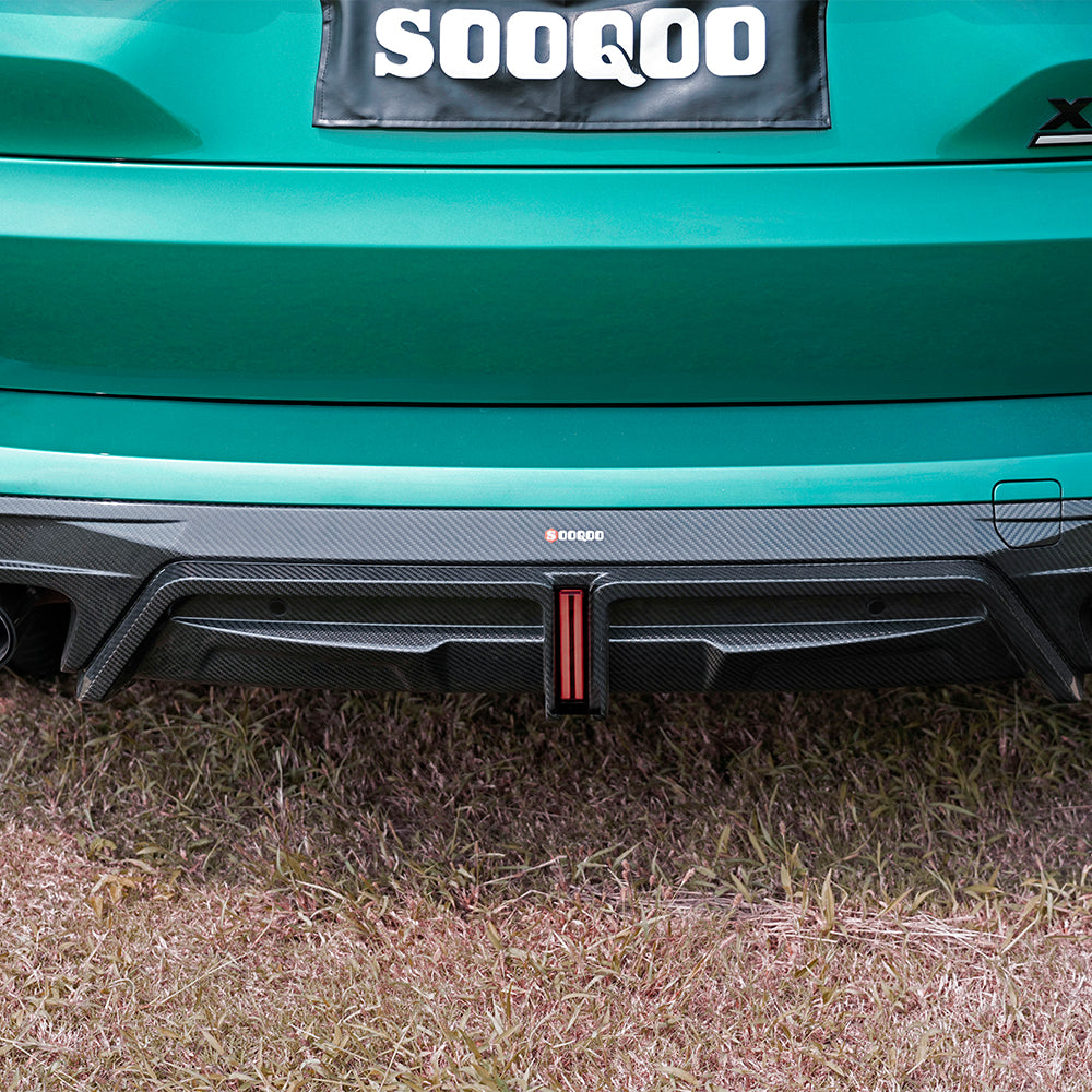 BMW X5M F95 Prepreg Carbon Fibre Rear Diffuser with Brake Light SOOQOO