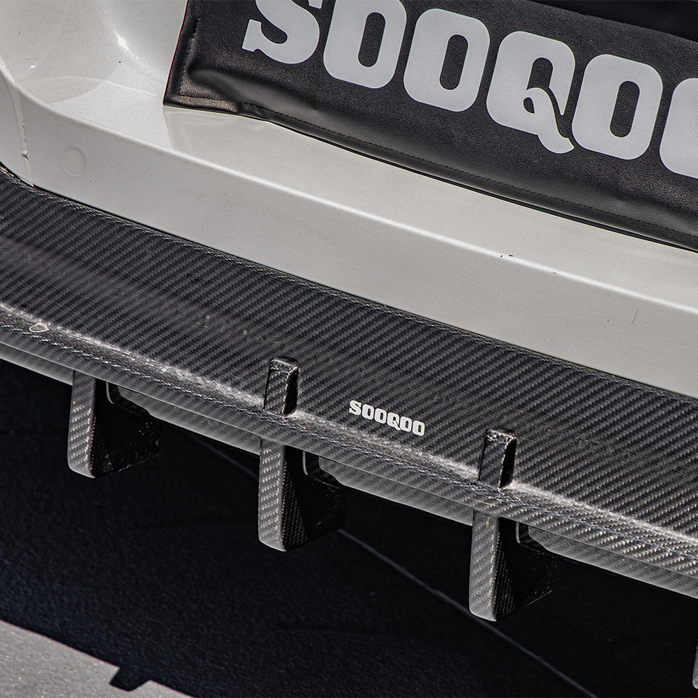 BMW 8 Series G14 Prepreg Carbon Fibre Rear Diffuser SOOQOO