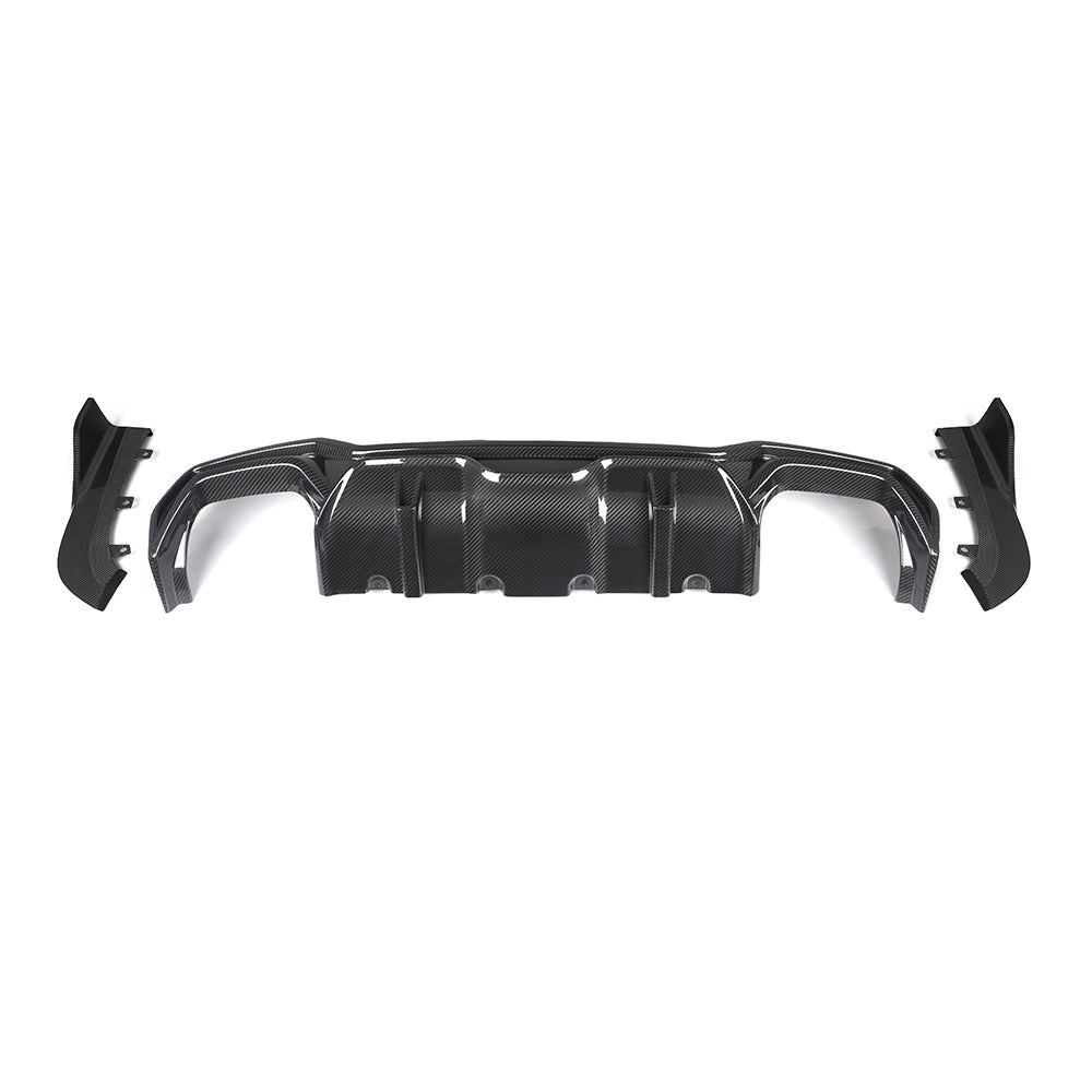BMW 4 Series G22 Prepreg Carbon Fibre Rear Diffuser SOOQOO