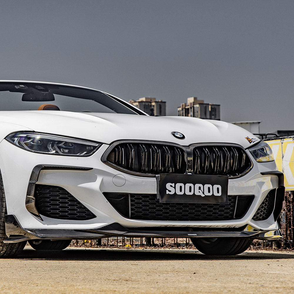 BMW 8 Series G16 Prepreg Carbon Fibre Front Lip SOOQOO