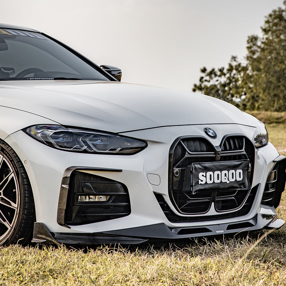 BMW 4 Series G22 Prepreg Carbon Fibre Front Lip SOOQOO
