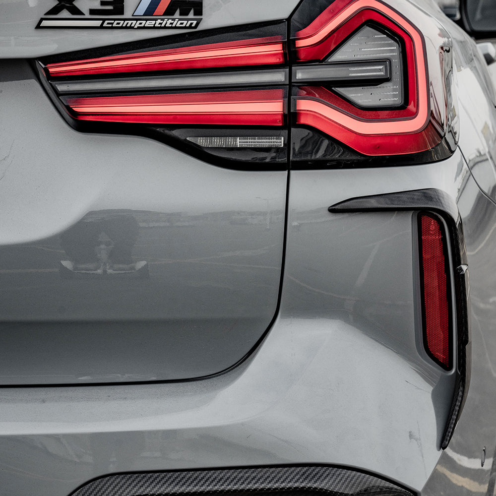 BMW X3M F97 LCI Prepreg Carbon Fibre Rear Bumper Insert SOOQOO