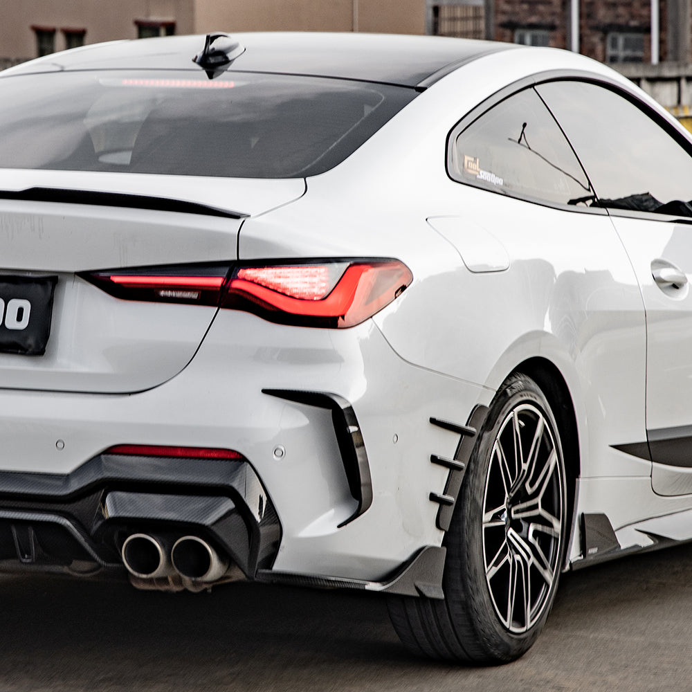 BMW 4 Series G22 Prepreg Carbon Fibre Front Arch Trims SOOQOO