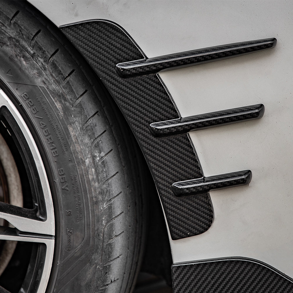 BMW 4 Series G22 Prepreg Carbon Fibre Front Arch Trims SOOQOO