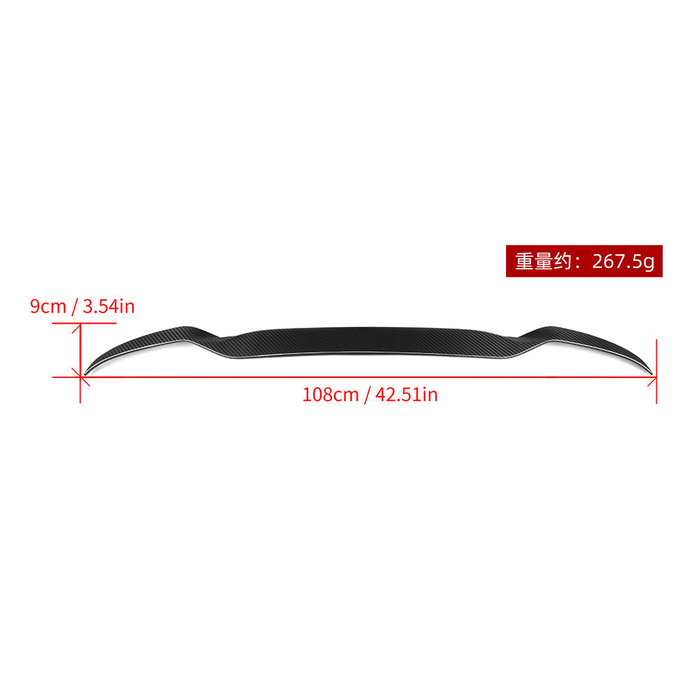 BMW X3M F97 Prepreg Carbon Fibre Top Spoiler SOOQOO