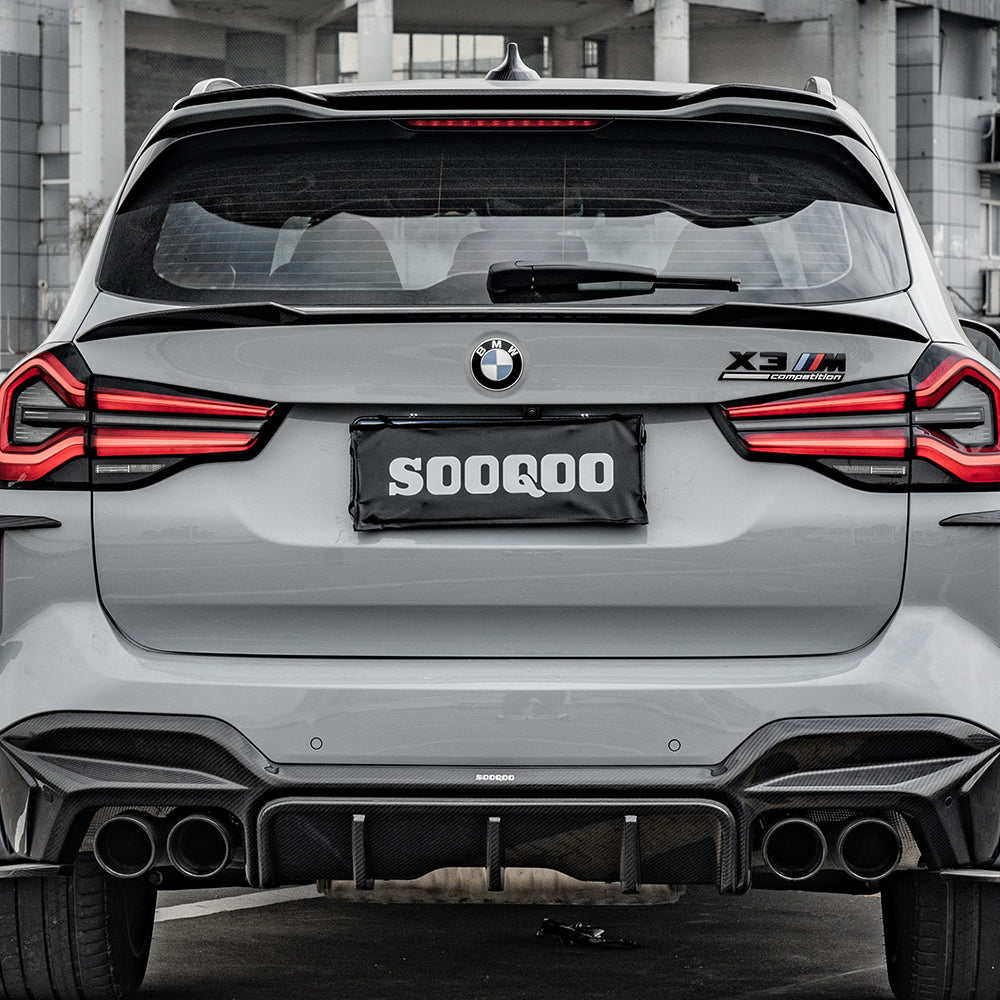 BMW X3M F97 Prepreg Carbon Fibre Top Spoiler SOOQOO