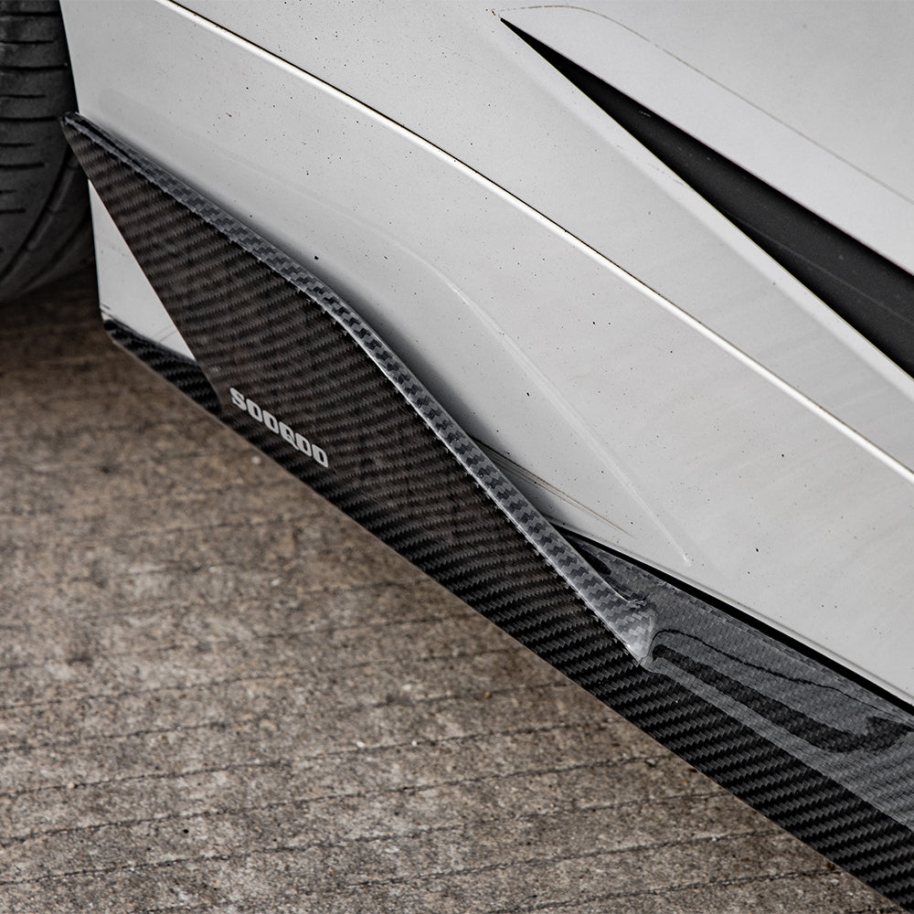 BMW 4 Series G22 Prepreg Carbon Fibre Side Skirts SOOQOO