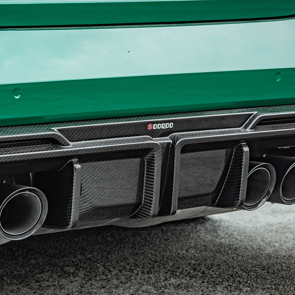BMW M3 G80 Prepreg Carbon Fibre Rear Diffuser SOOQOO
