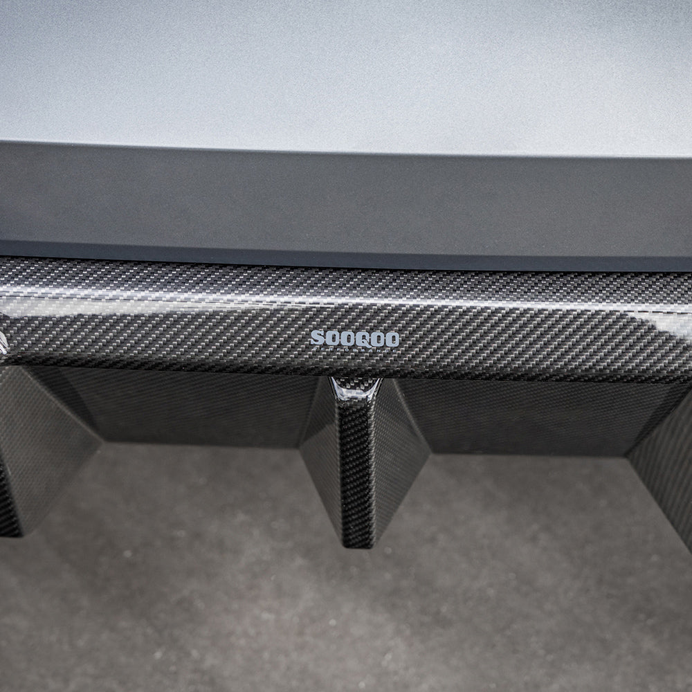 BMW M3 G80 G81 Prepreg Carbon Fibre Rear Diffuser SOOQOO