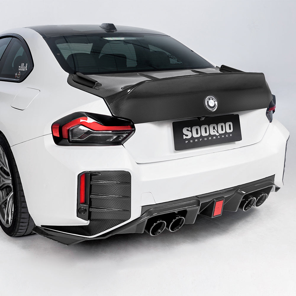 BMW M2 G87 Prepreg Carbon Fibre Rear Diffuser V3 SOOQOO
