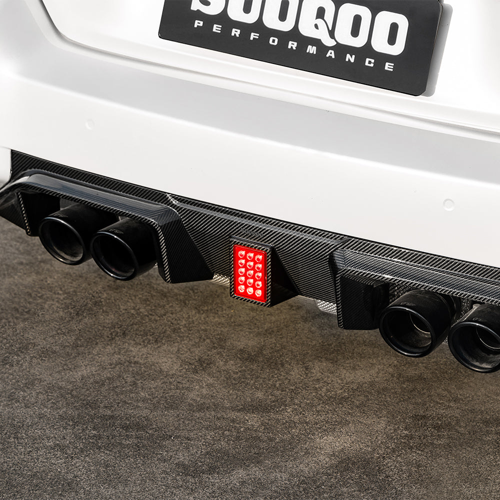 BMW M2 G87 Prepreg Carbon Fibre Rear Diffuser V3 SOOQOO