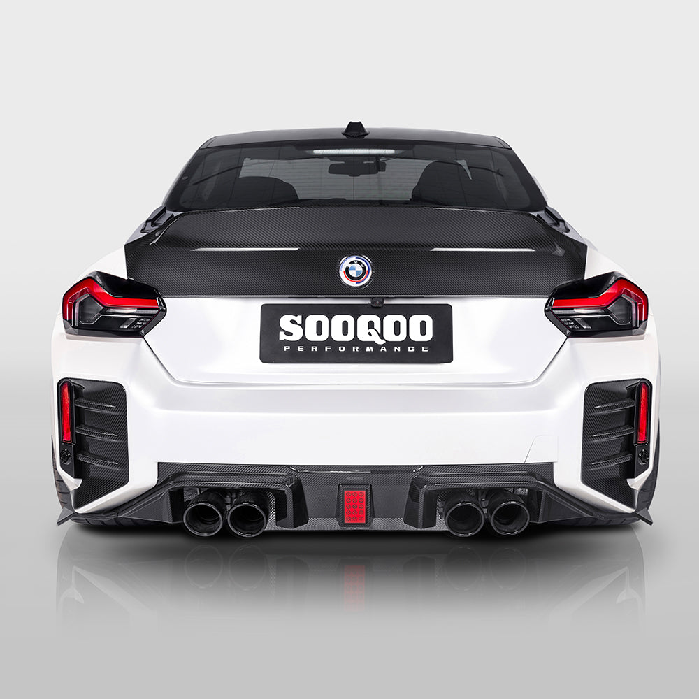BMW M2 G87 Prepreg Carbon Fibre Rear Diffuser V3 SOOQOO