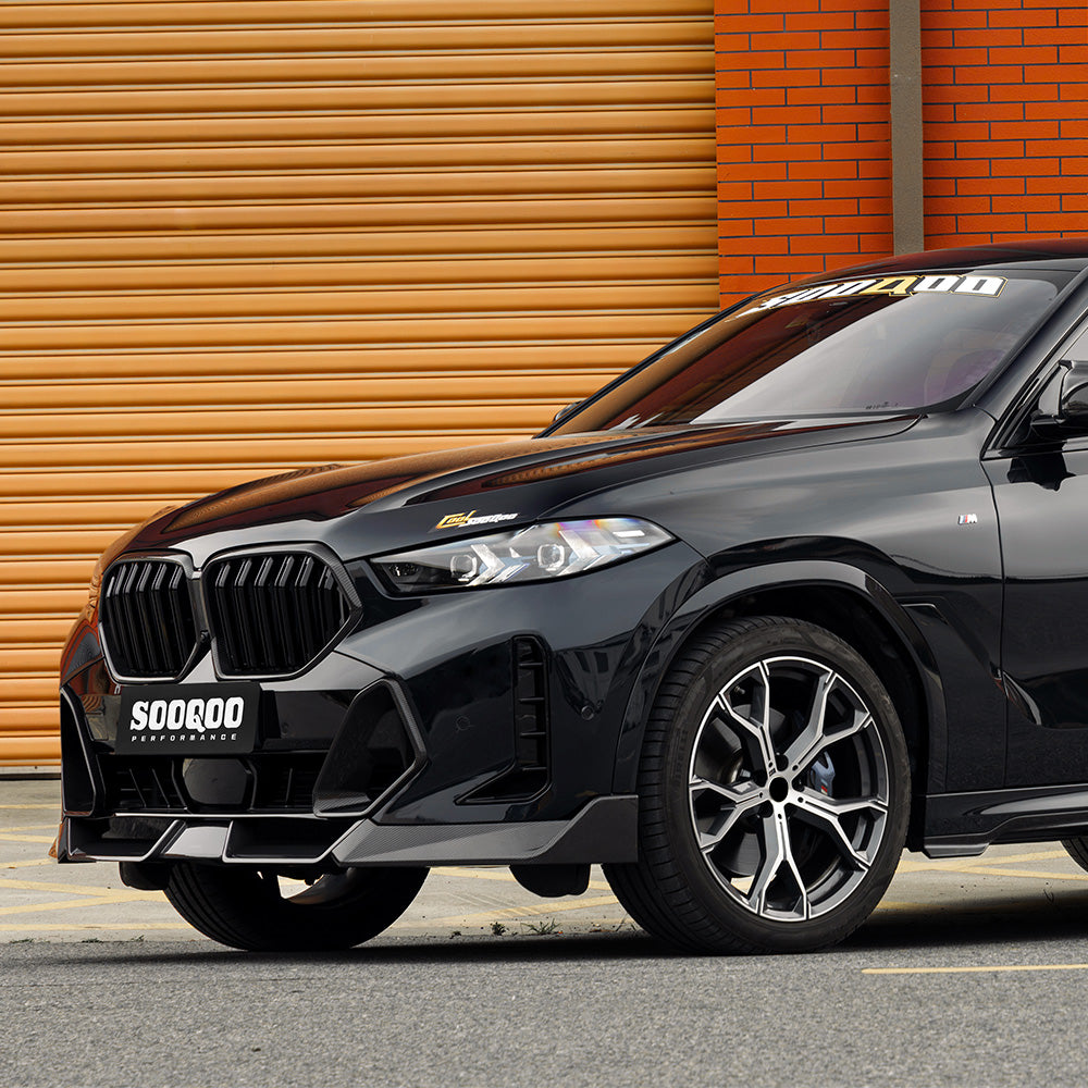 BMW X6 G06 Facelift Prepreg Carbon Fibre Front Lip SOOQOO