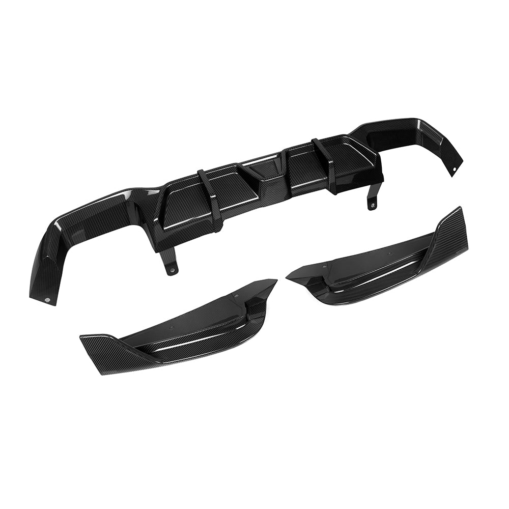 BMW X4M F98 LCI Carbon Fibre Rear Diffuser SOOQOO