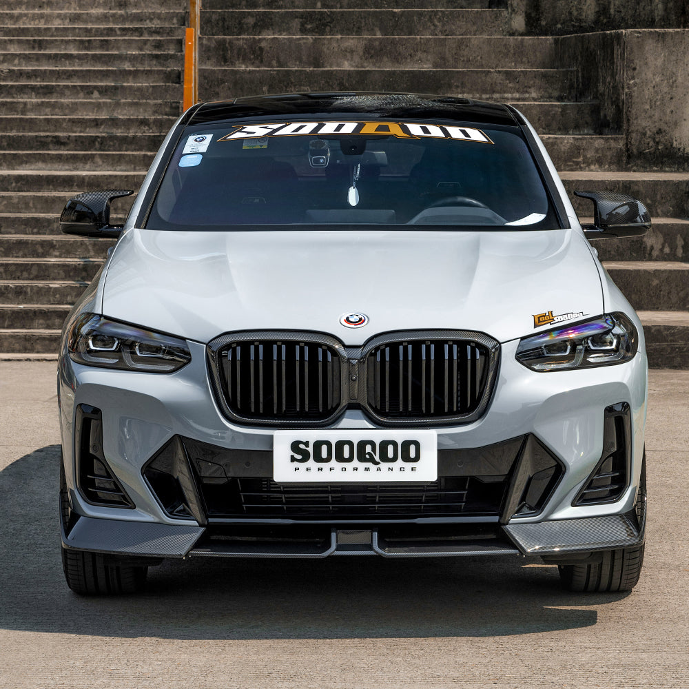 BMW X3 G01 / X4 G02 LCI Prepreg Carbon Fibre Front Lip SOOQOO