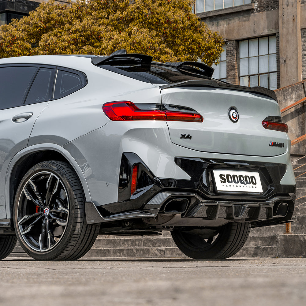 BMW X4M F98 Prepreg Carbon Fibre Rear Spoiler SOOQOO