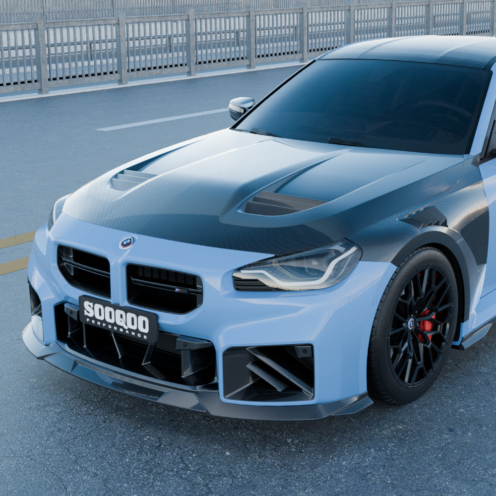 BMW M2 G87 Prepreg Carbon Fibre Vented Bonnet SOOQOO