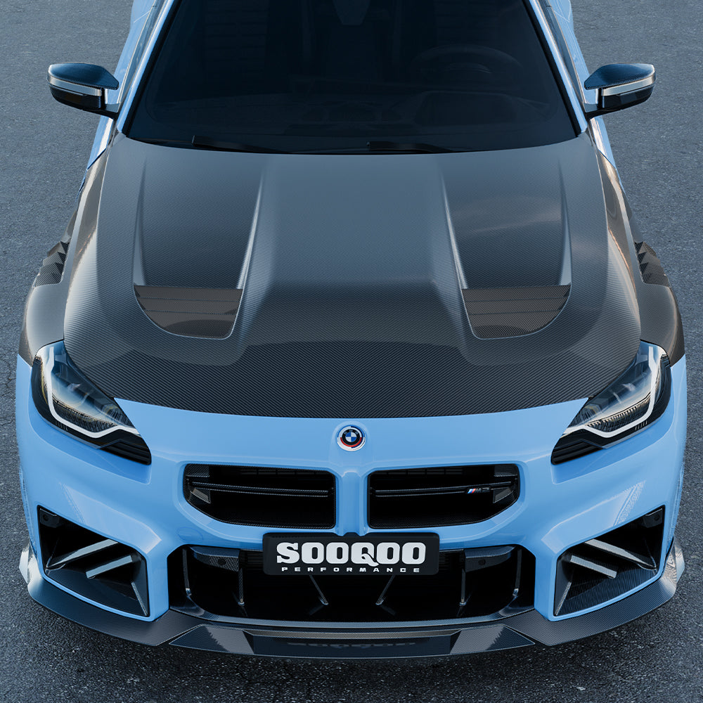 BMW M2 G87 Prepreg Carbon Fibre Vented Bonnet SOOQOO