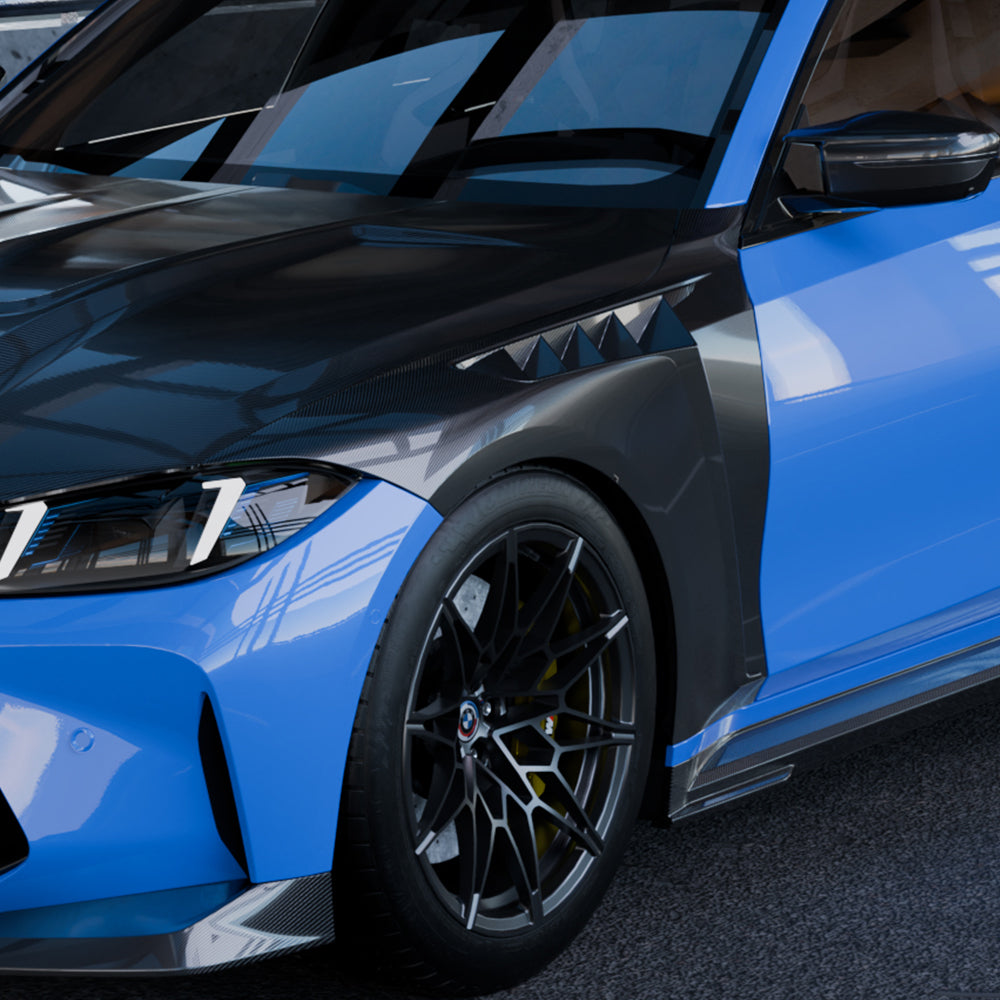 BMW M3 G80 Prepreg Carbon Fibre Side Fenders SOOQOO
