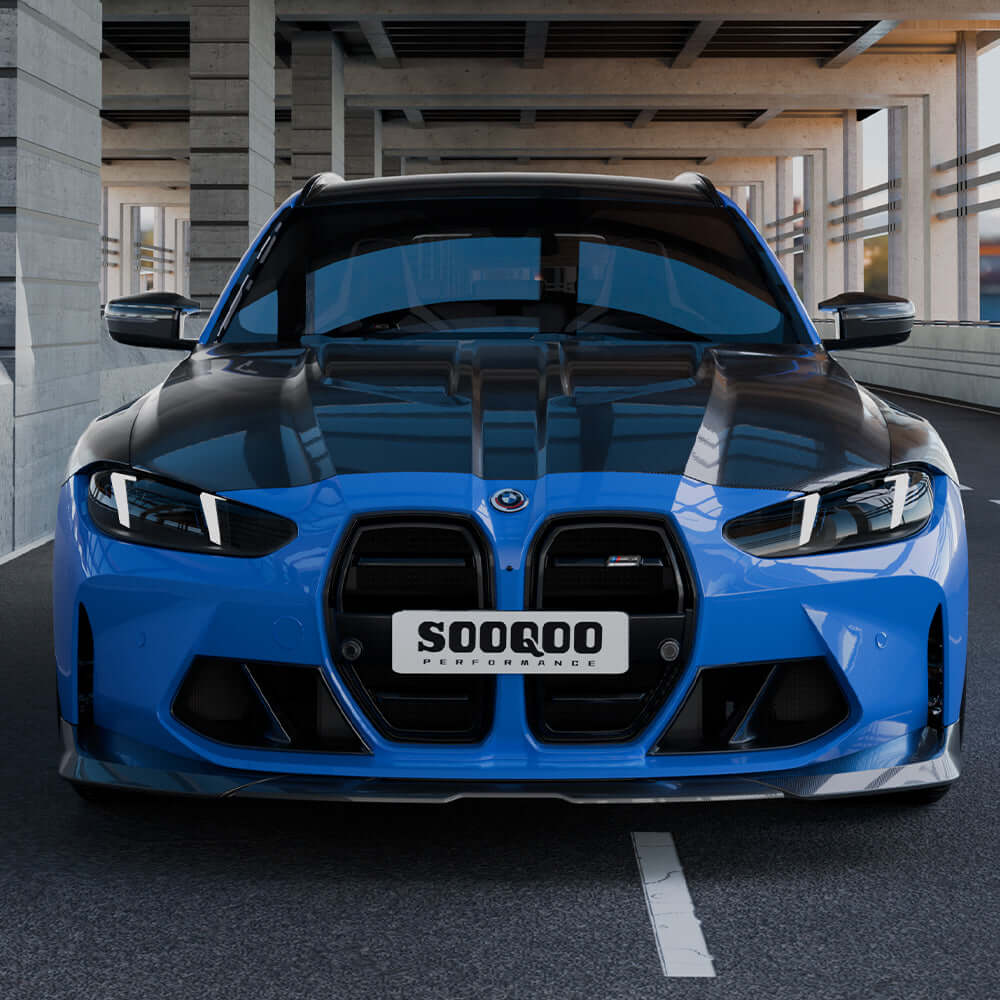 BMW M3 G80 / M4 G82 Prepreg Carbon Fibre Vented Bonnet SOOQOO
