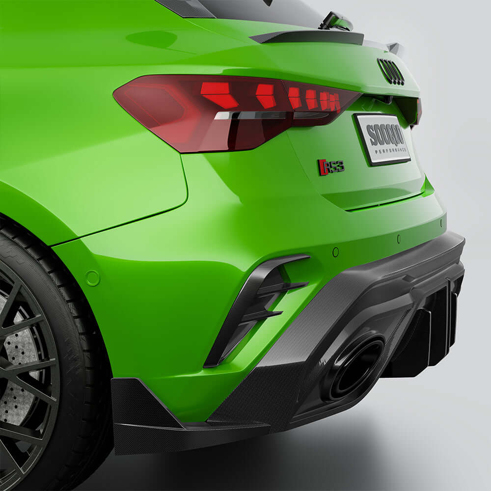 Audi A3/S3/RS3 8Y.5 Carbon Fiber Rear Vent Covers