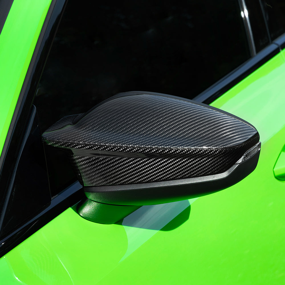 Audi A3/S3/RS3 8Y and 8Y.5 FL Carbon Fiber Mirror Caps/Shells OEM+ SOOQOO