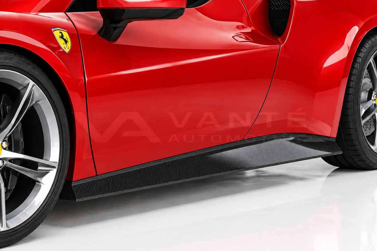 Ferrari 296 GTB/GTS F171 Carbon Fibre Side Skirts – image 2