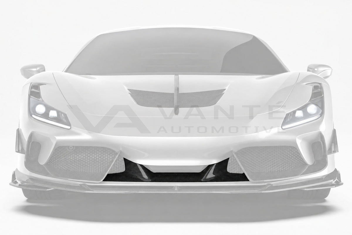 Ferrari F8 Tributo Carbon Fibre Upper Front Lip – image 4